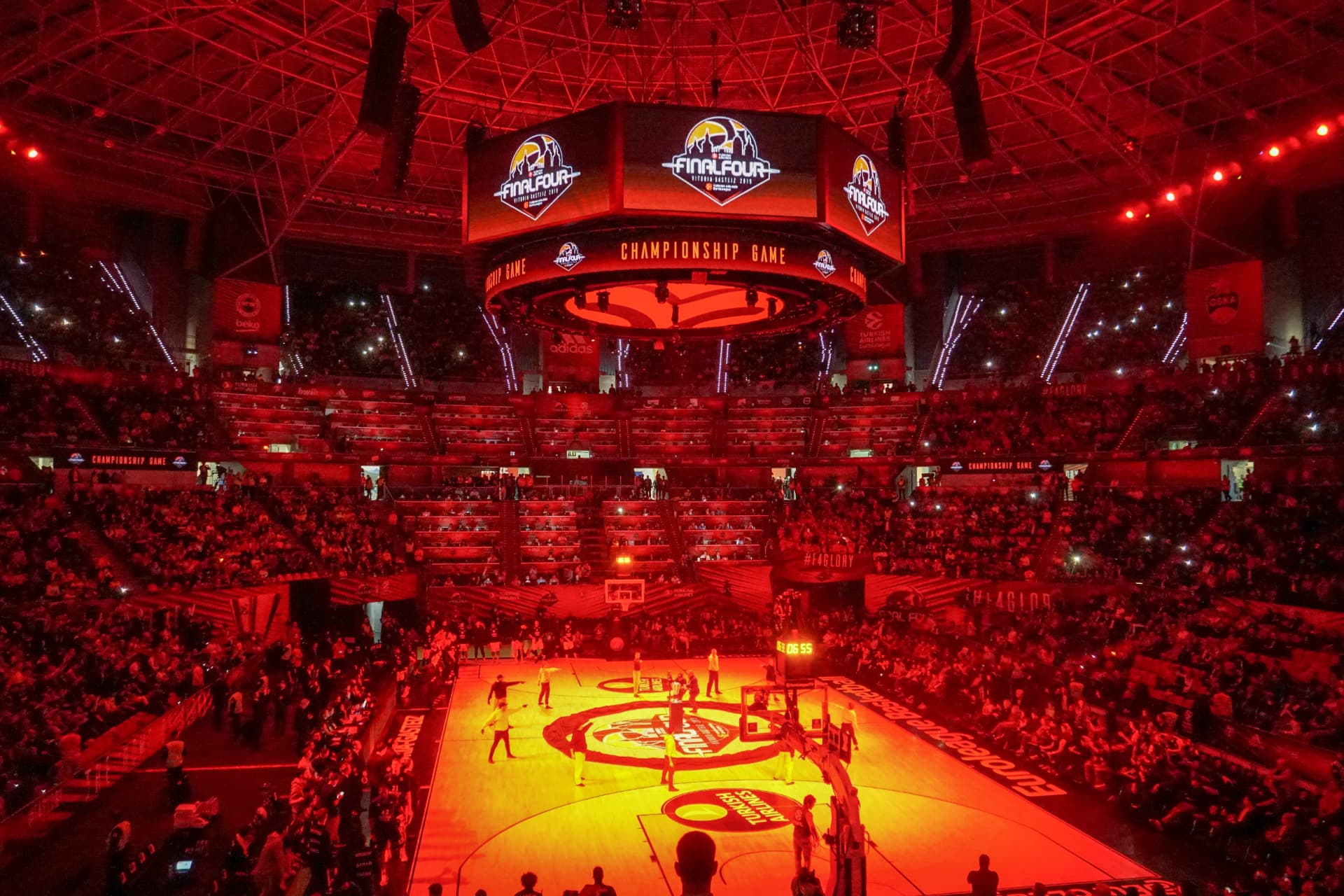 Pista de la Final Four Vitoria-Gasteiz 2019
